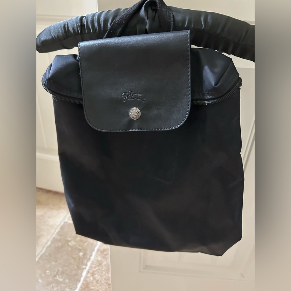 Longchamp Black Backpack